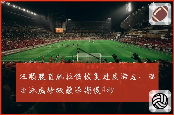 汪顺腹直肌拉伤恢复进度滞后,混合泳成绩较巅峰期慢4秒